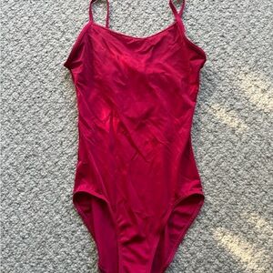 Balera Pinkish Red Leotard